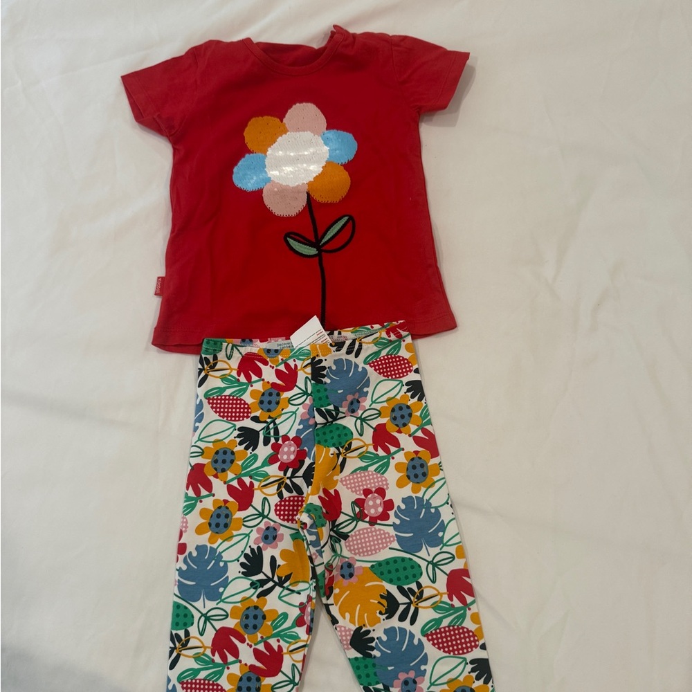 Colorful Kids Set with Floral Design